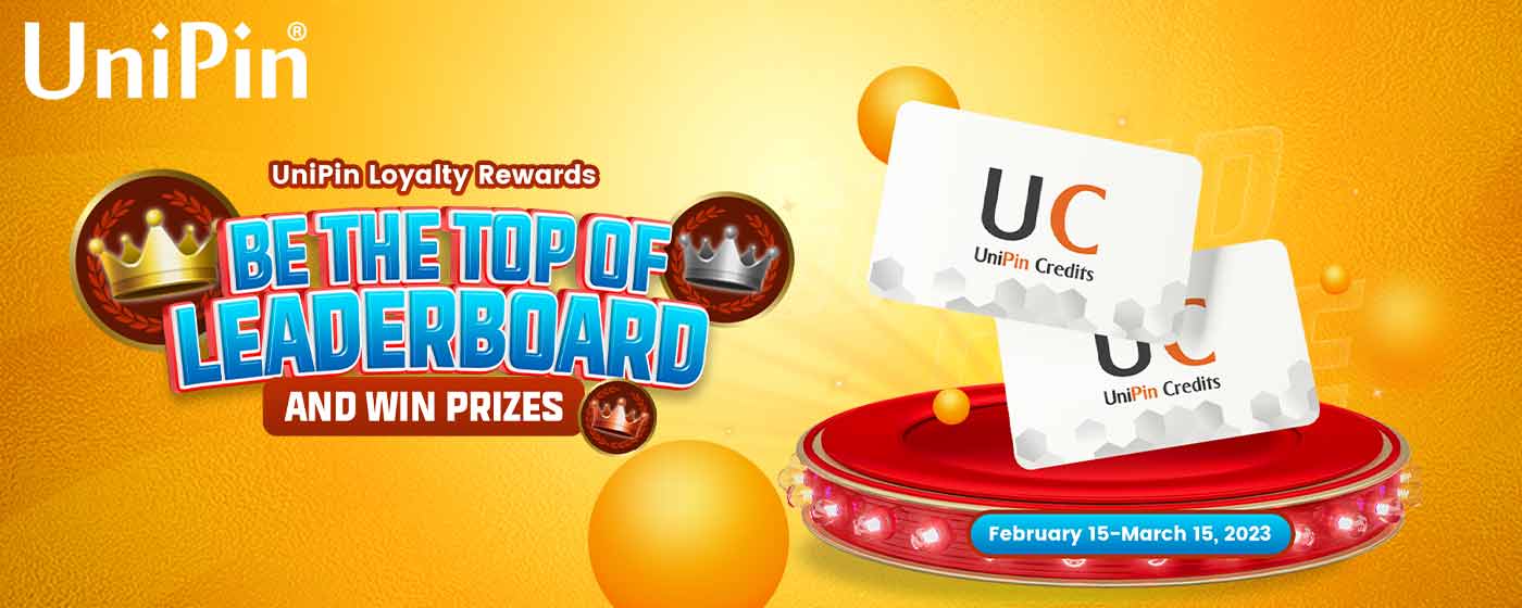 UniPin Loyalty Rewards: Be the Top of the Leaderboard (TH)